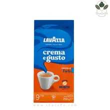 پودر قهوه لاوازا کرما گوستو فورته 250 گرمی Lavazza Crema E Gusto Forte